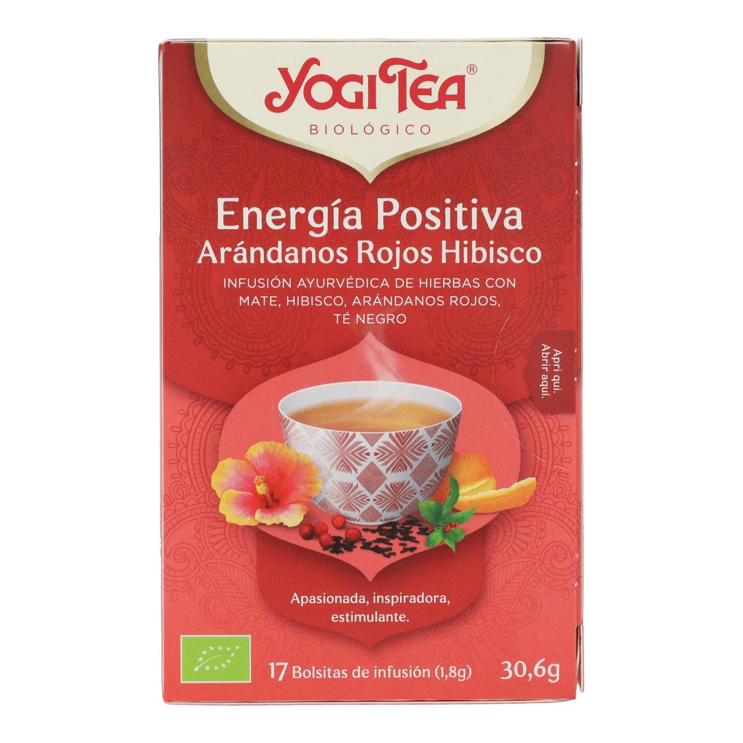 Yogi Tea BIO Energía Positiva 17 bolsitas