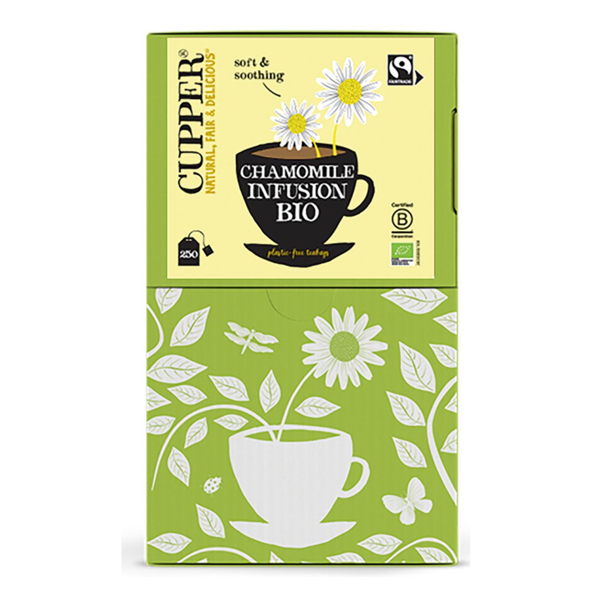 Infusión Manzanilla Bio Cupper 250 Bolsas