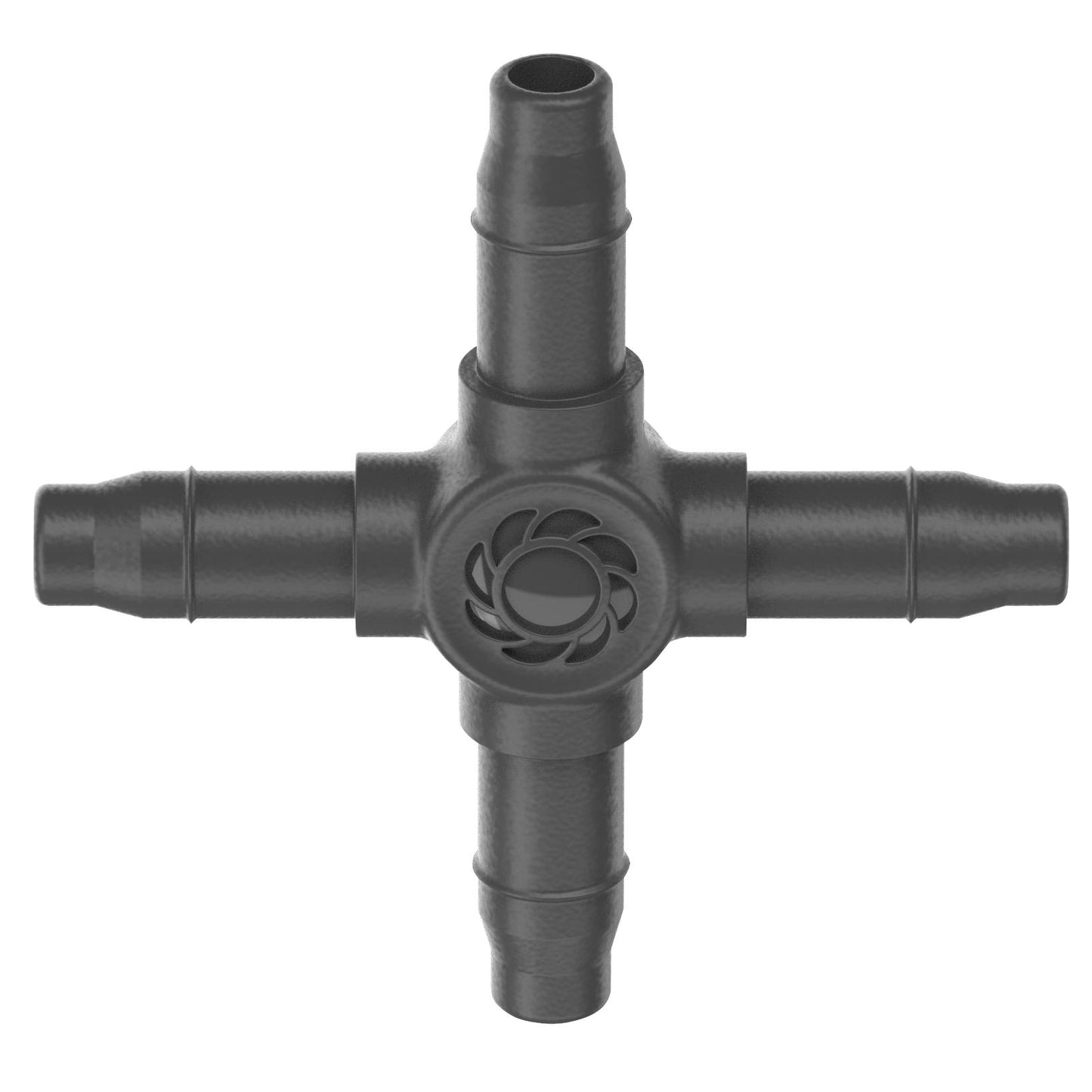 Pieza en cruz 4.6 mm (3/16") Microdripsystem Gardena