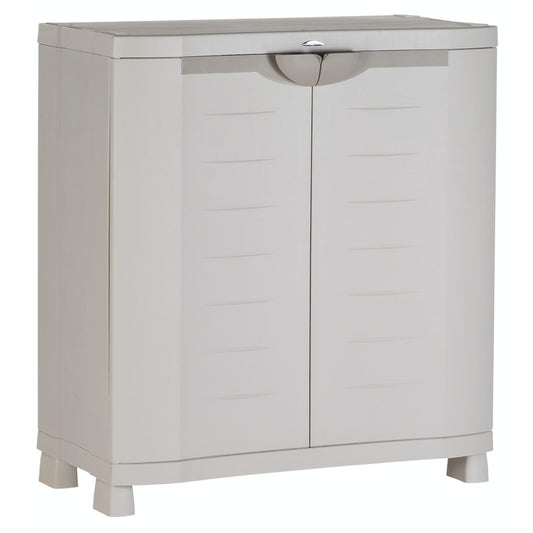 Medio Armario 90 cm Space Saver Plastiken Beige