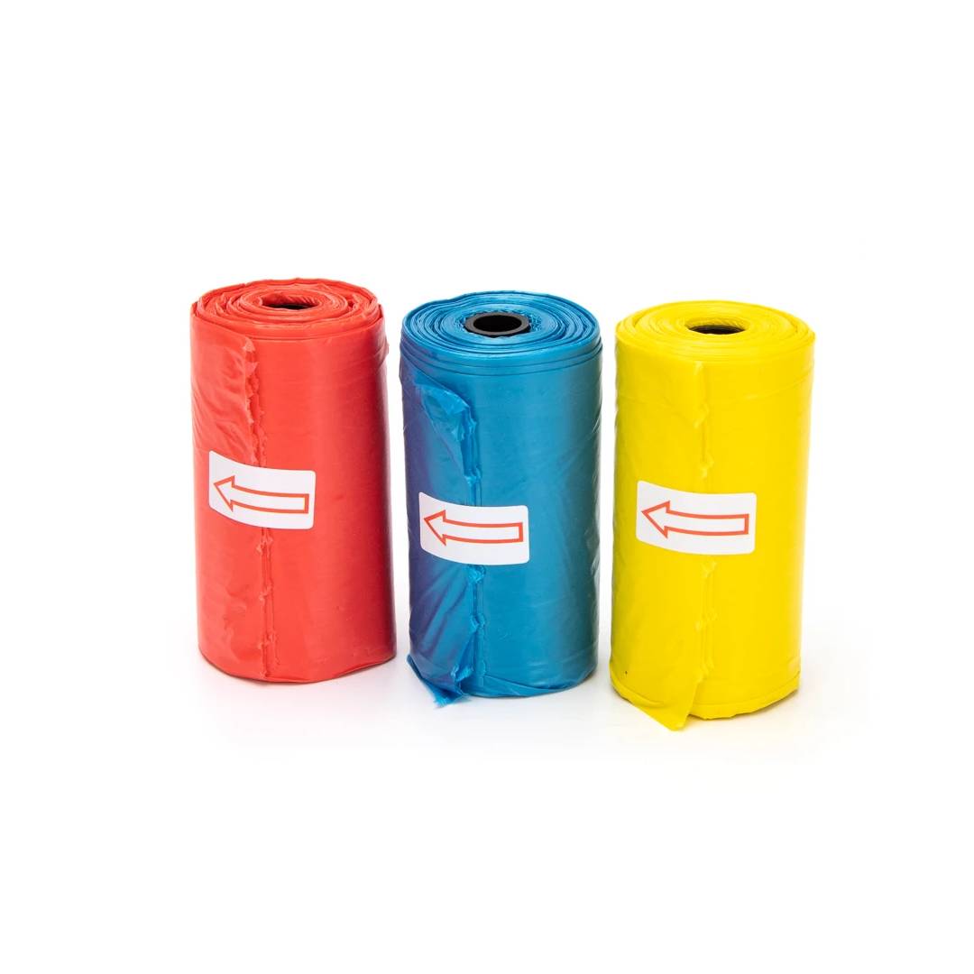 Bolsas biodegradables para excrementos 3 Rollos - 45 bolsas Nobleza