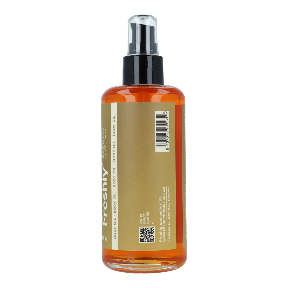 Aceite Corporal Golden Radiance Freshly 200ml