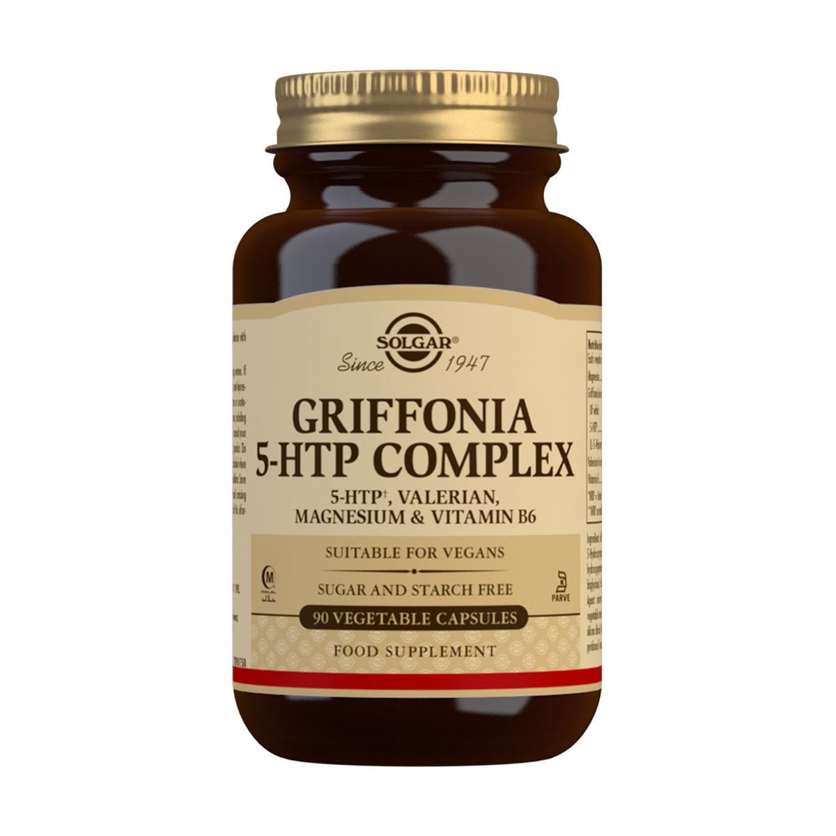Griffonia 5-HTP complex, Solgar, 90 cápsulas vegetales