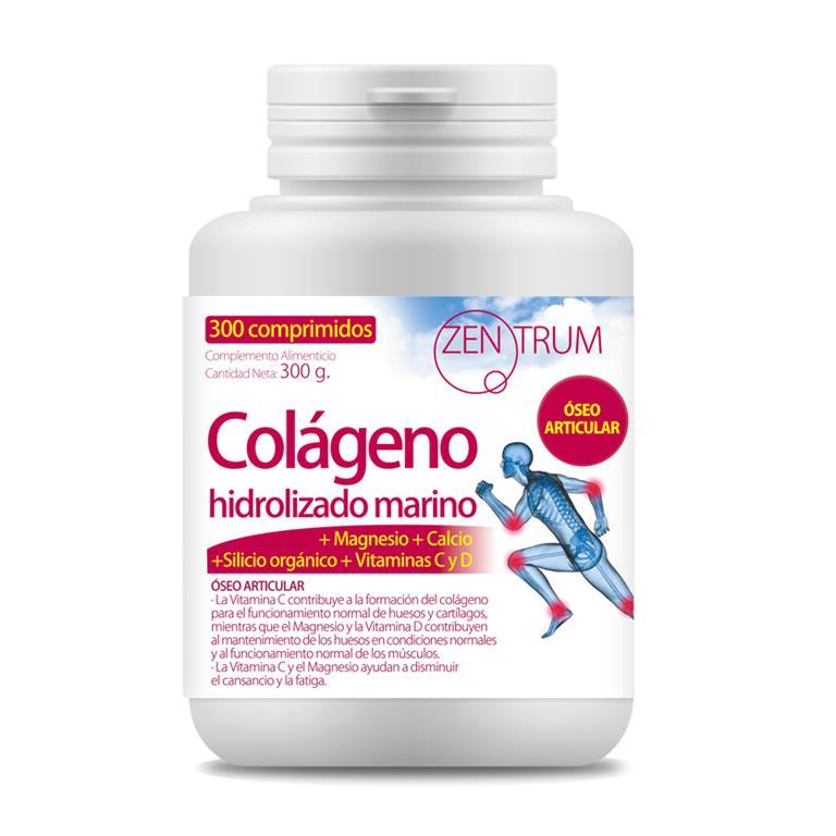 Colágeno marino hidrolizado zentrum Ynsadiet 300 comprimidos