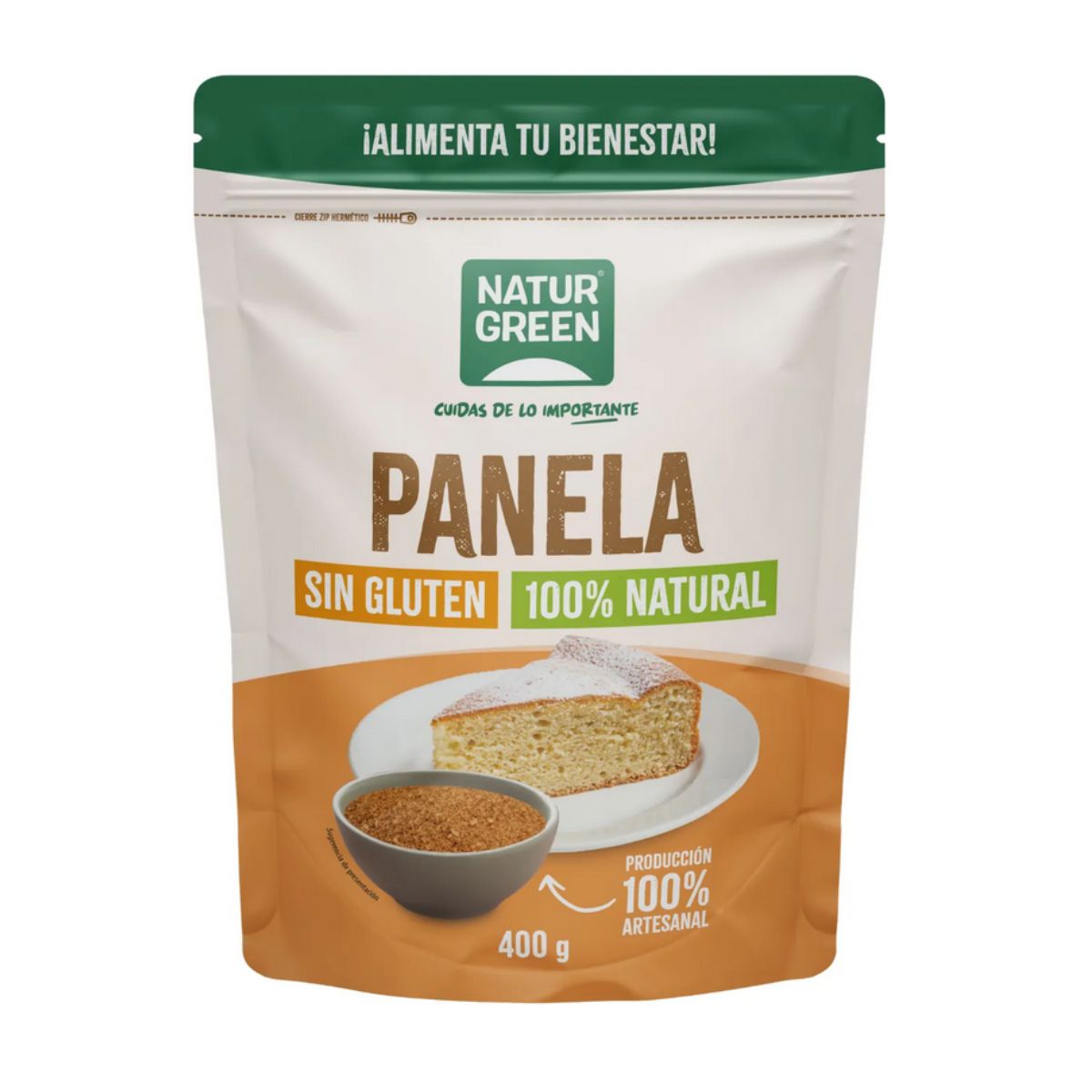 Panela NaturGreen 400 g
