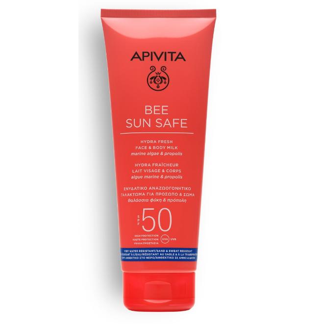 Leche Solar Hydra Fresh SPF50 Apivita 100 ml