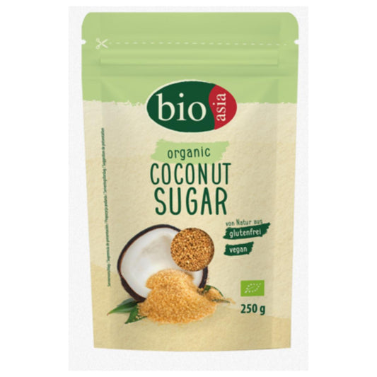 Azúcar de flor de coco orgánico Bioasia 250g