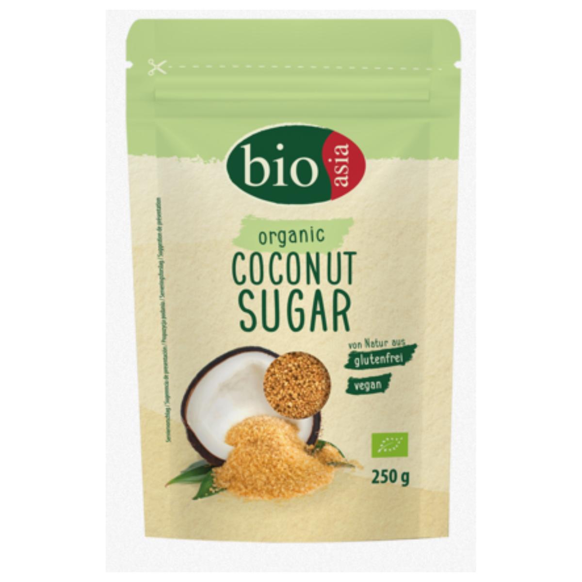 Azúcar de flor de coco orgánico Bioasia 250g