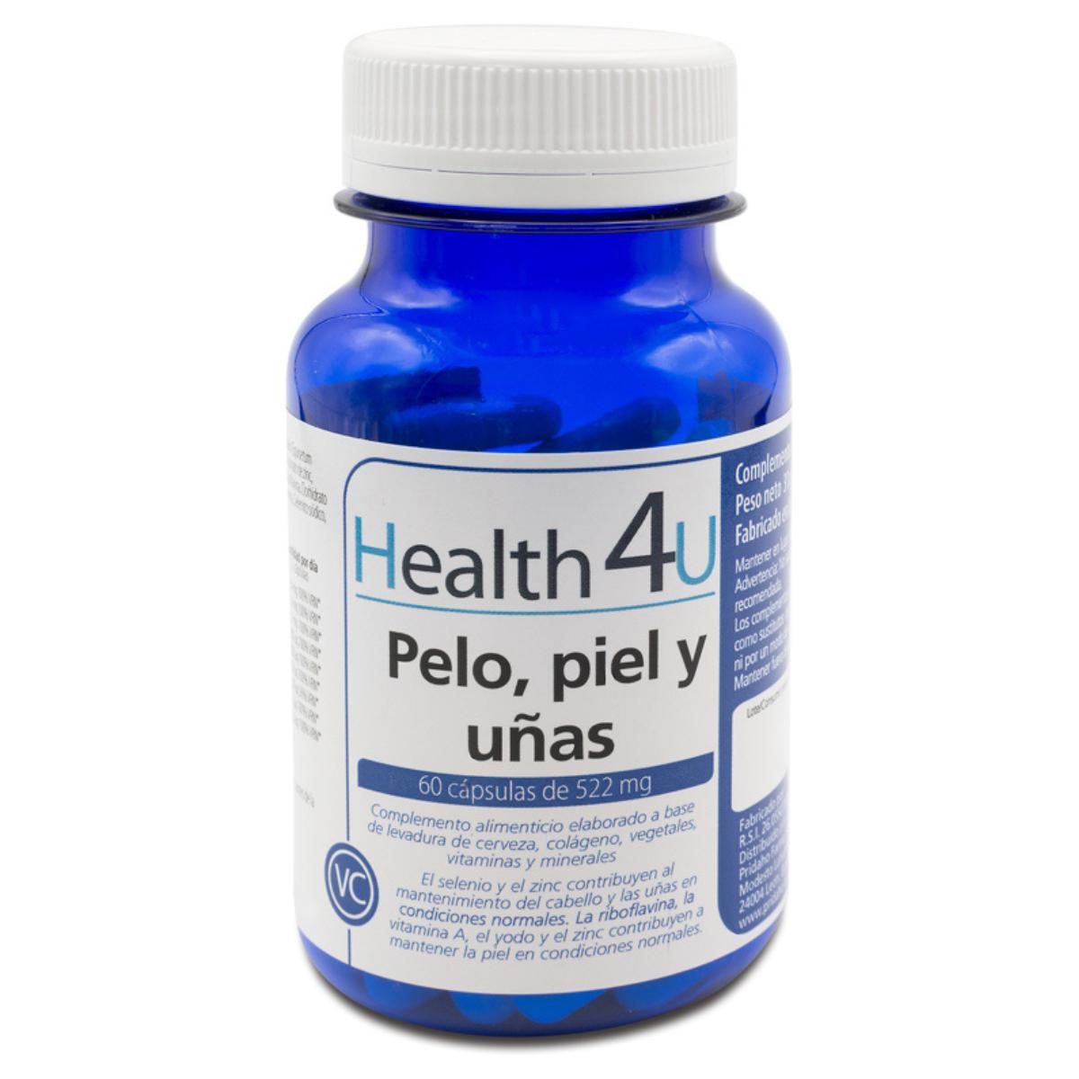 Pelo, piel y uñas 522 mg H4U 60 capsulas