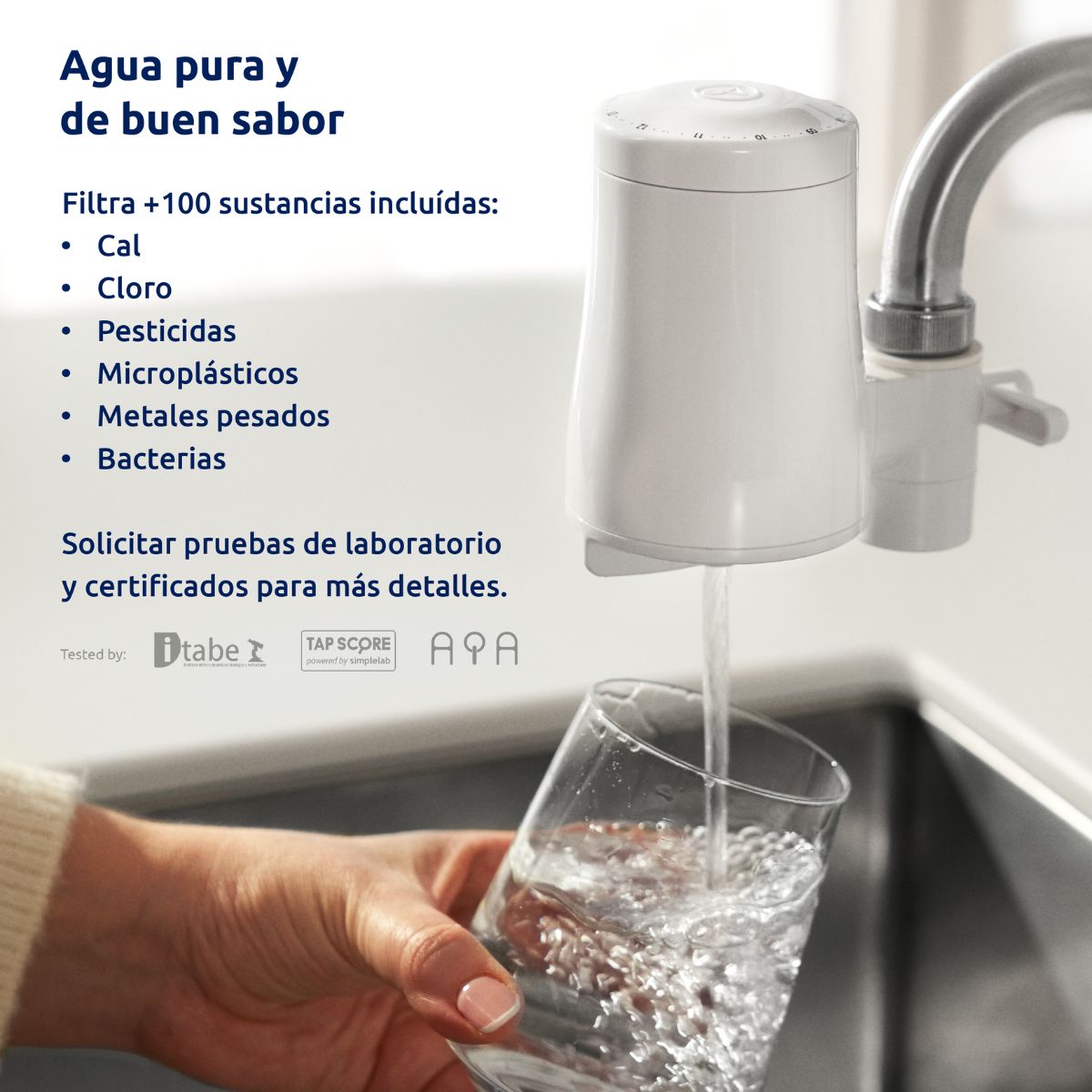 Filtro de agua para grifo EcoPro Tappwater