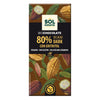 Chocolate vegano 80% con eritritol bio Sol Natural 70 g