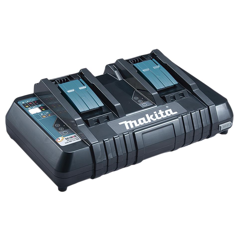 Multicargador Makita DC18RD 18V 2 puertos LXT