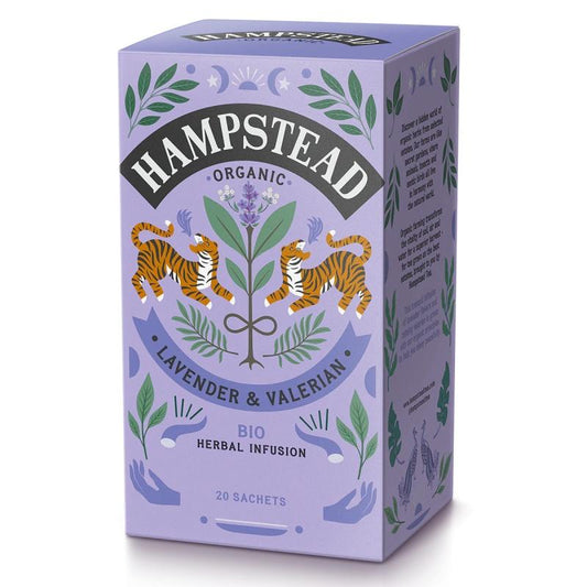 Té lavanda y valeriana Hampstead 20 bolsitas