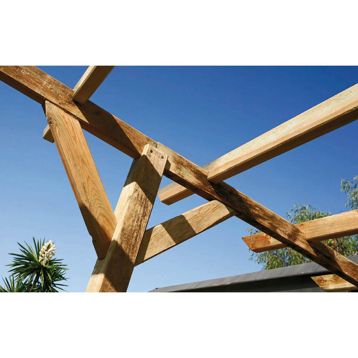 Kit Pergola 4 x 3,60 m Postes 12x12