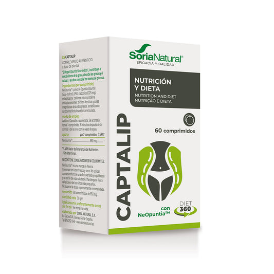 Captalip, Soria Natural, 60 comprimidos