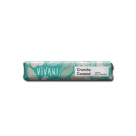 Barrita de Chocolate Crujiente con Coco Vivani 35g
