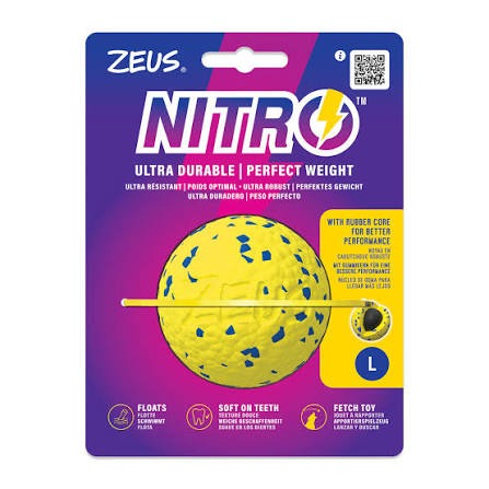 Zeus Nitro juguete Bola Lastrada Flotante M 16,3cm