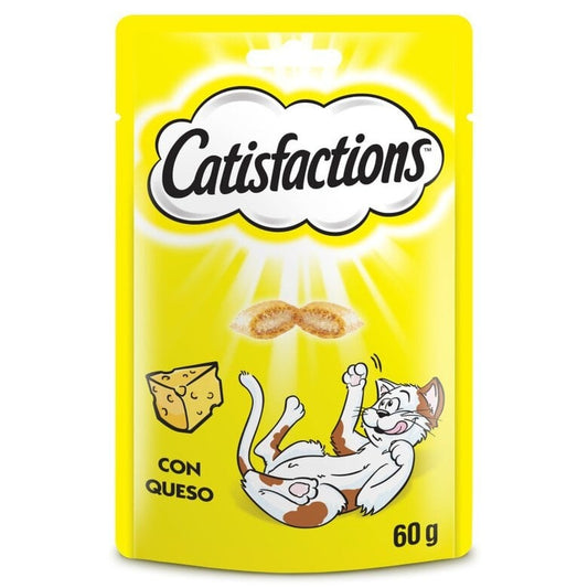 Catisfactions Premios con queso para gatos 60 g