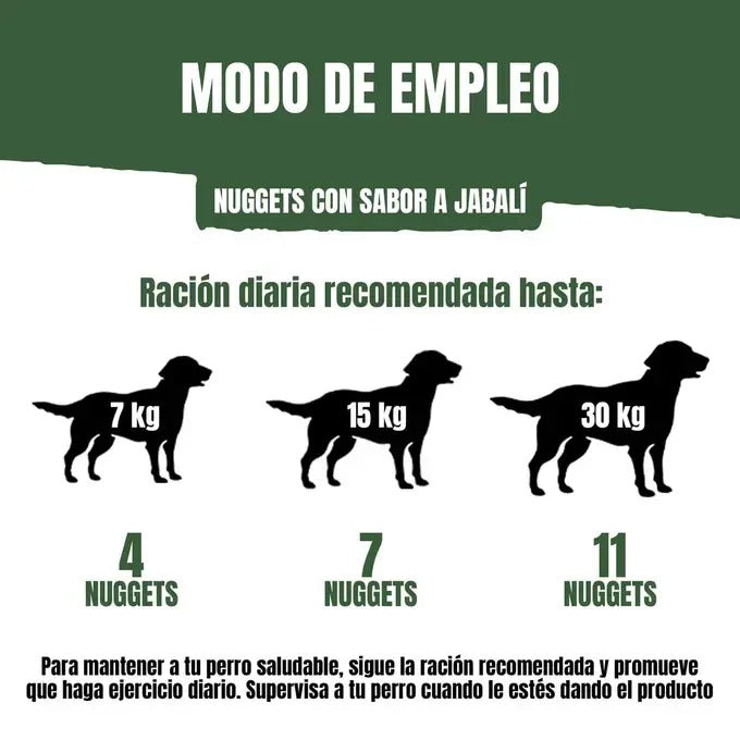 AdVenturos Nuggets Jabalí salvaje 90 g