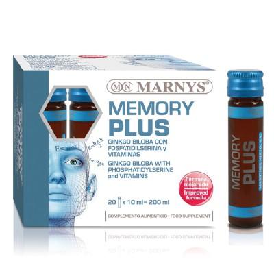Memory Plus Viales Marnys, 20 viales X 10 ml