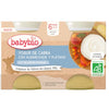 Yogur de Albaricoque y Plátano con Leche de Cabra Ecológica Babybio 2x130gr