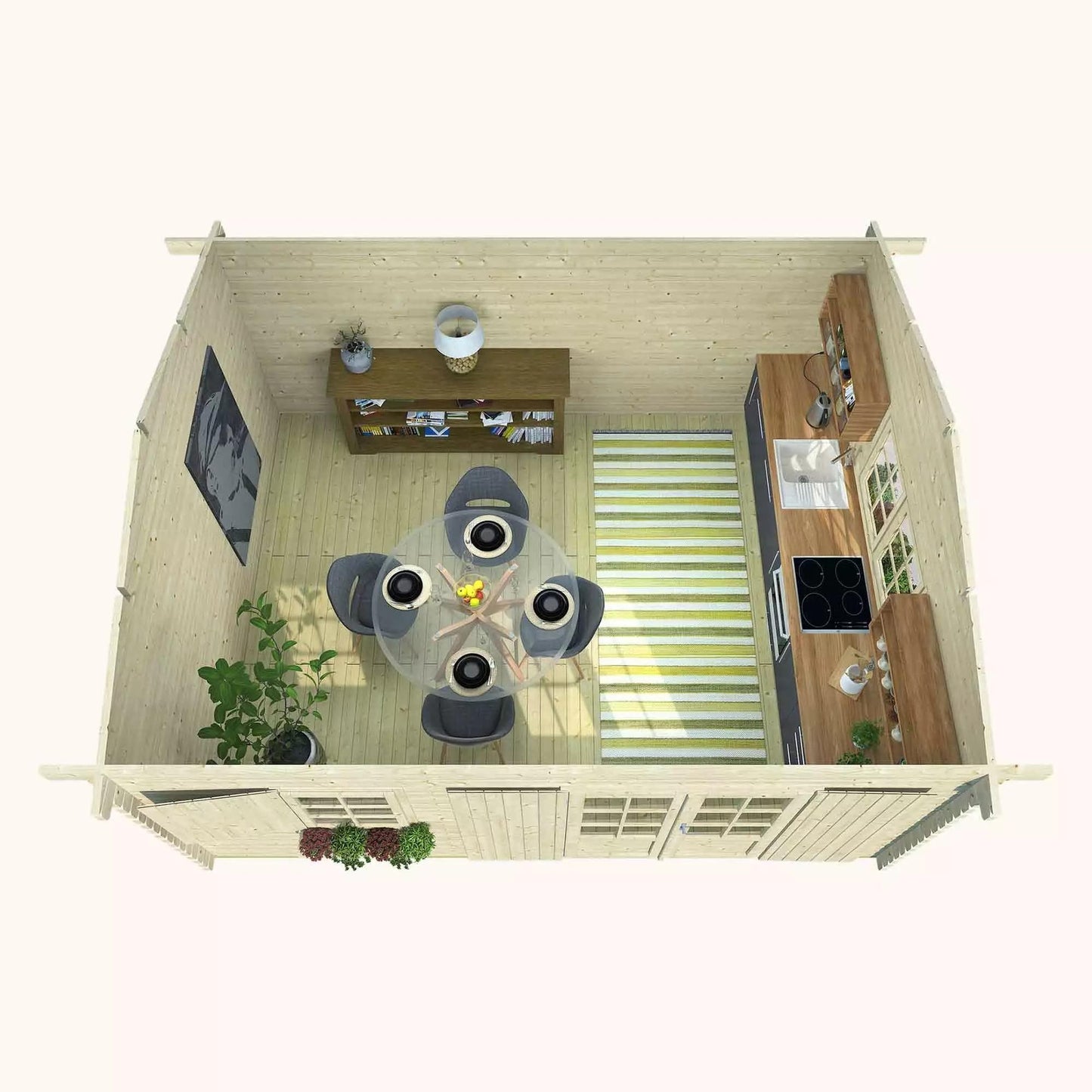 Cobertizo Elista 17,5 m2 Cerland