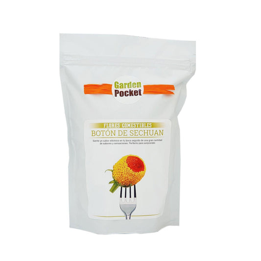 Kit huerto de flores comestibles: Botón de sechuan