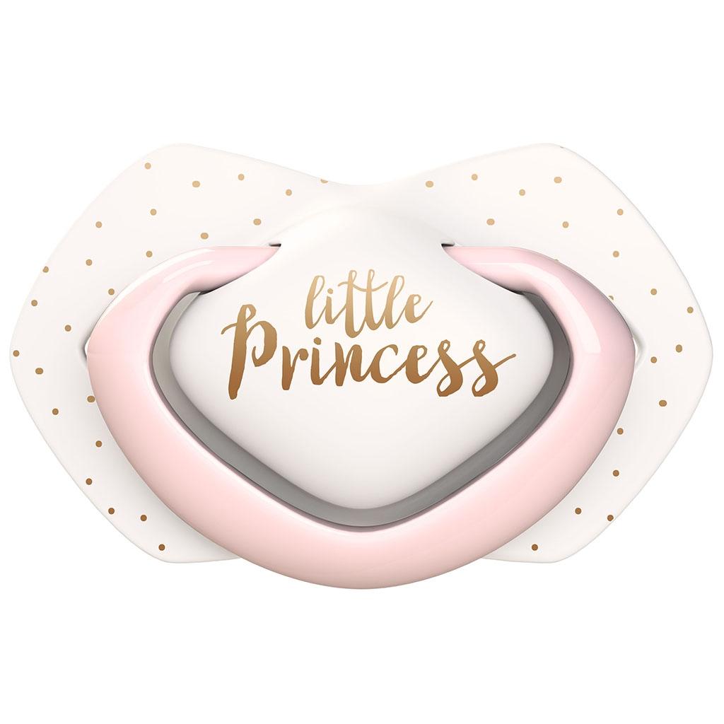 Pack chupetes silicona Royal Baby rosa Canpol babies (2 ud.)