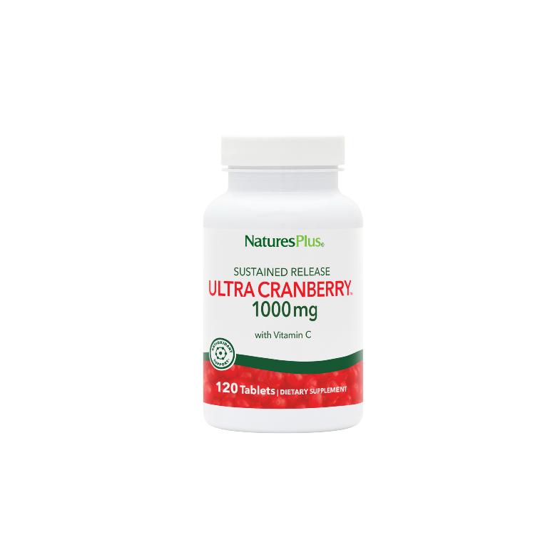 Ultra Cranberry (Arándano Rojo) Nature's Plus, 120 comprimidos 1000mg