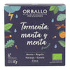 Infusión "tormenta manta y menta" Bio orballo 15 pirámides
