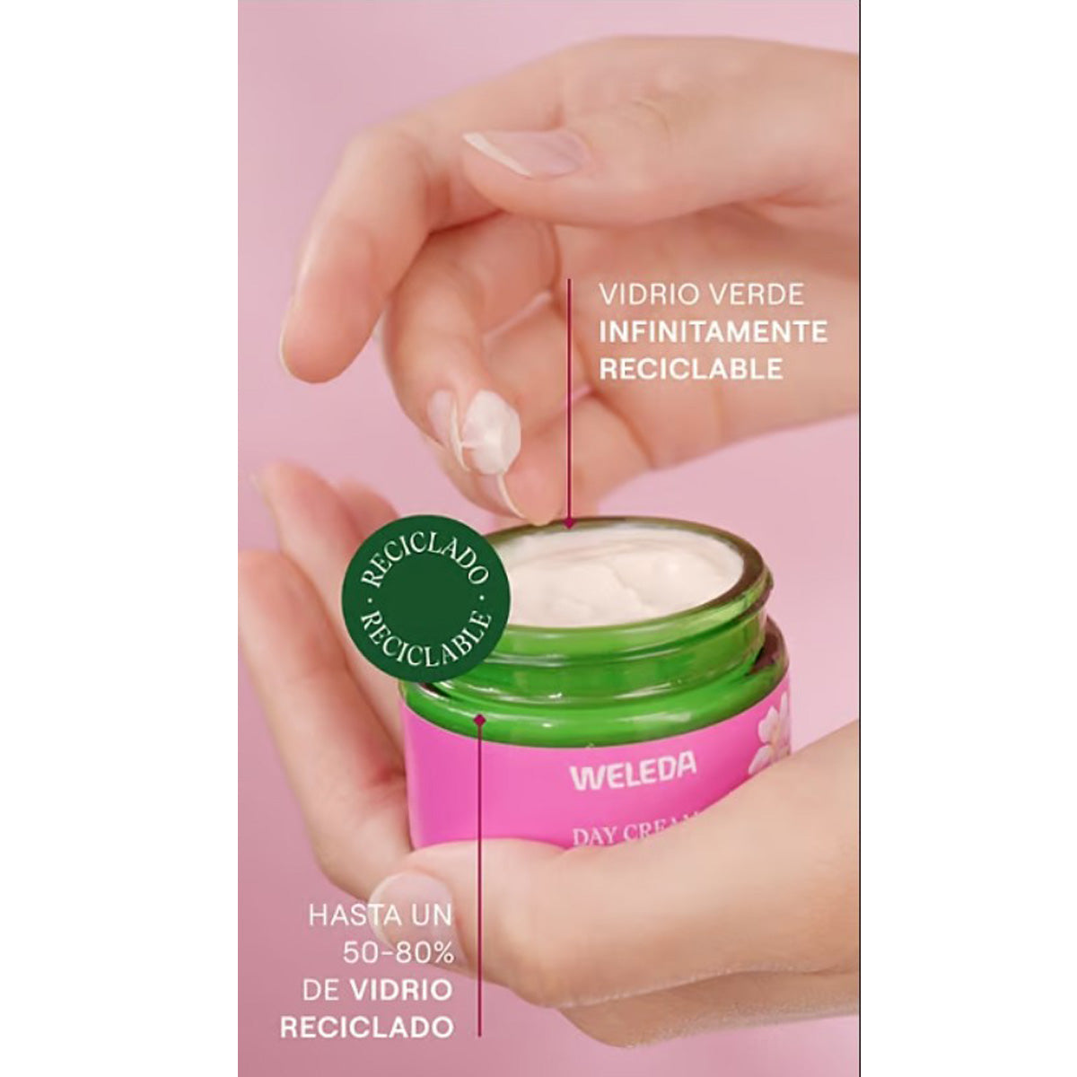 Crema de Noche Alisante de Rosa Mosqueta y Té Blanco, Weleda, 40ml