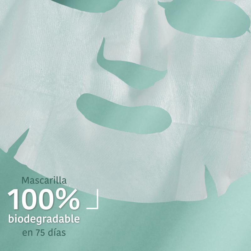 Mascarilla Facial Tisú Peeling Piel Perfecta Ácido Glicólico Iroha Nature 23 ml