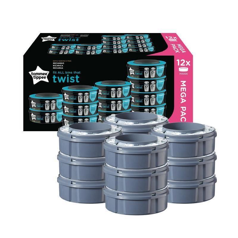 x12 recambios para contenedor de pañales Twist&Click