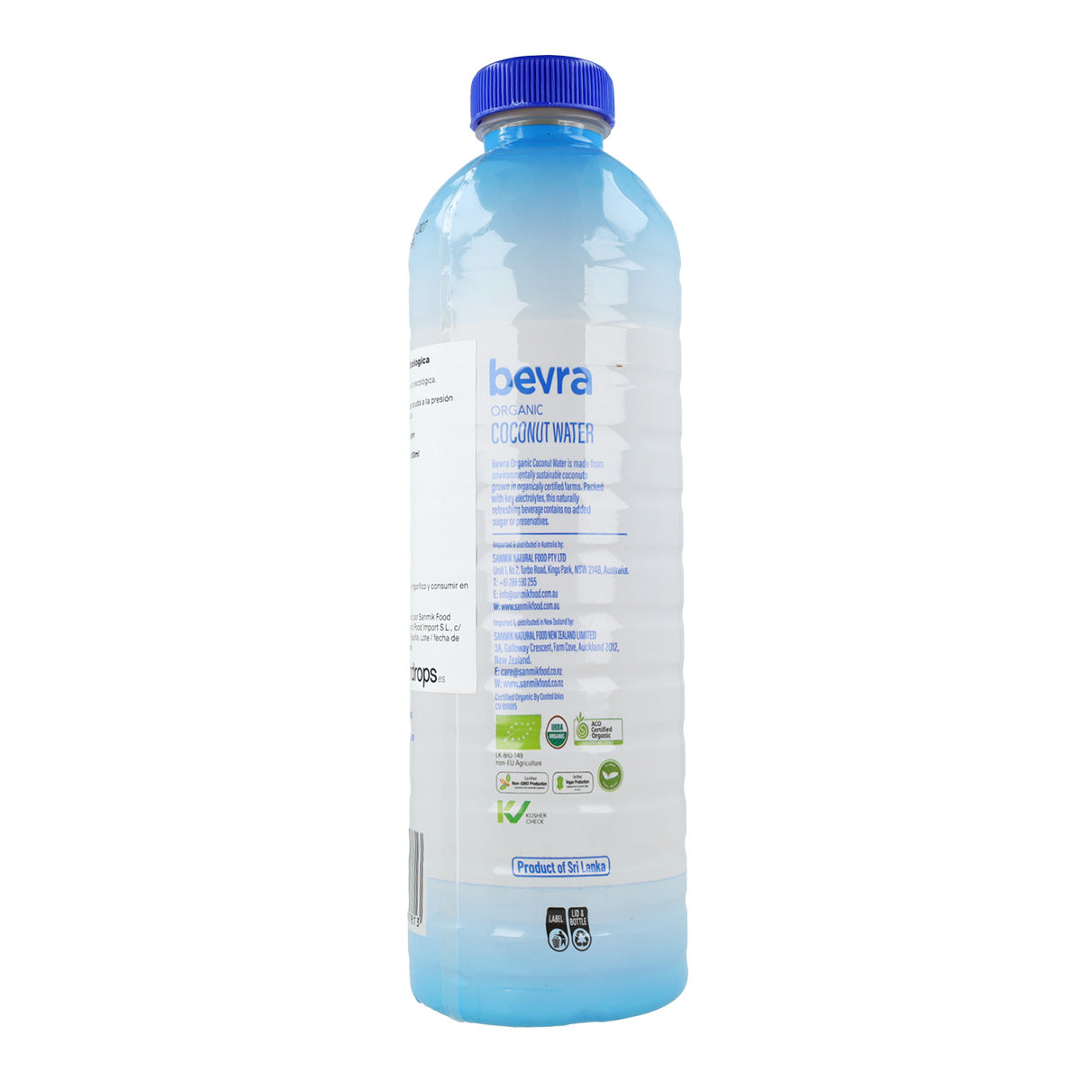 Agua de Coco 100% BIO Bevra 1L
