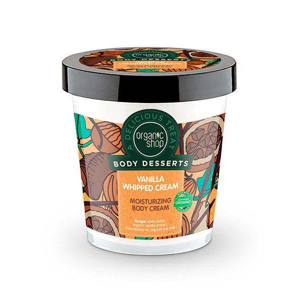 Crema corporal Hidratante crema batida de vainilla Organic Shop 450 ml