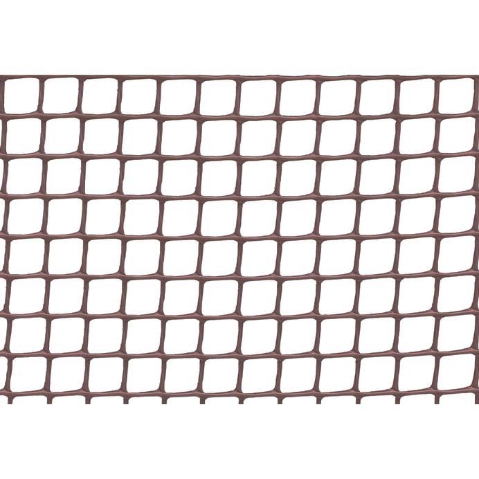 Malla Cuadranet 1x5m 5x5 mm Nortene Marrón