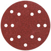 10 papel de lija auto-adhesivos GR 40,80,120 Ø 150 mm Wolfcraft 8404000