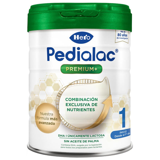 Leche infantil Pedialac premium 1, Hero Baby, 800 g