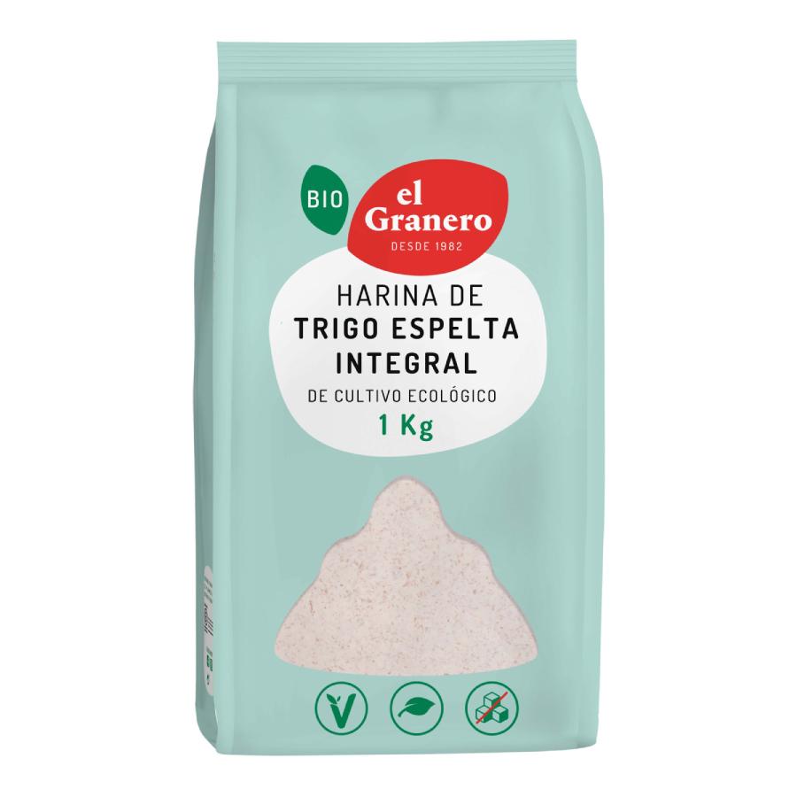 Harina de Trigo Espelta Integral Bio El Granero 500 g