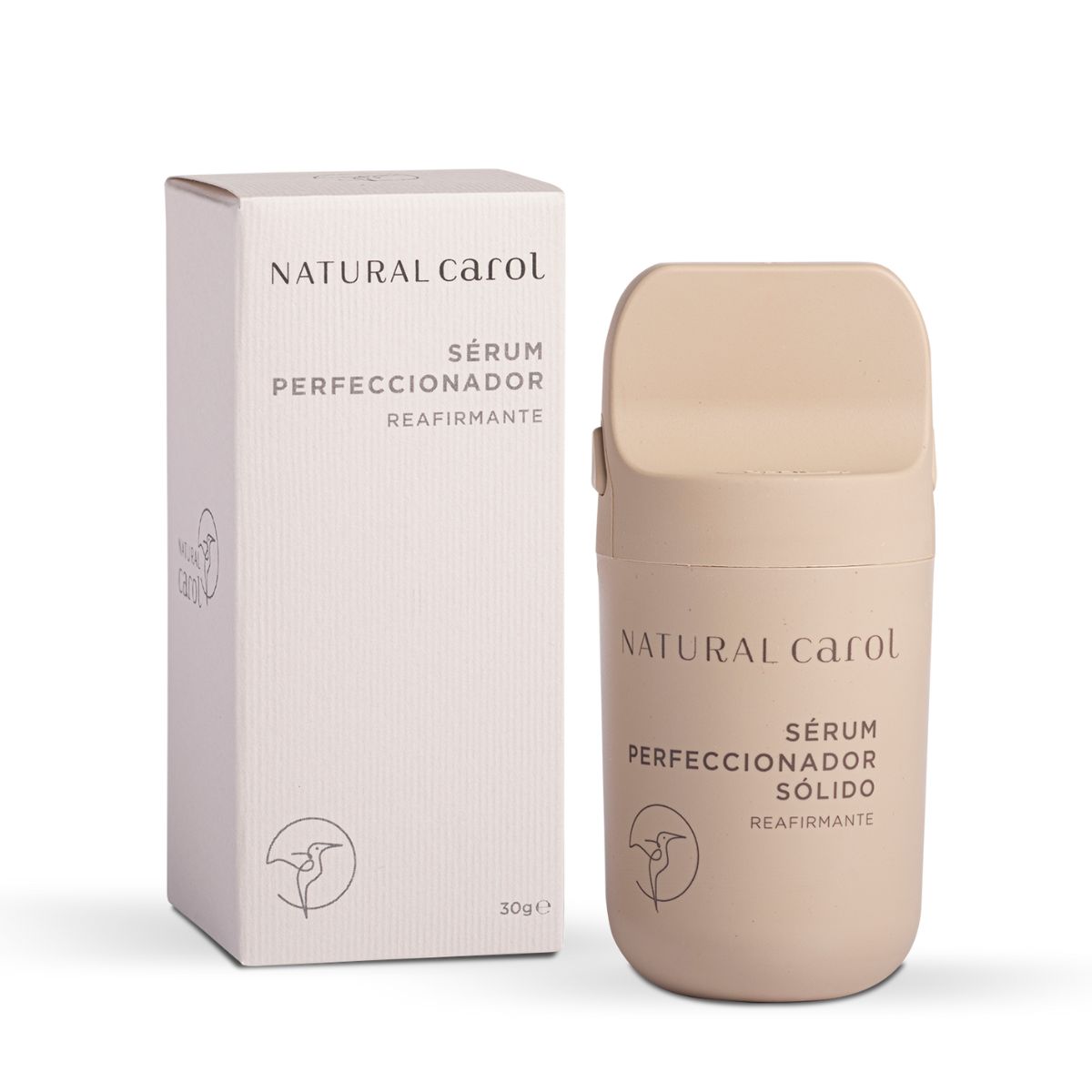 Stick sérum facial perfeccionador sólido Natural carol 30 g