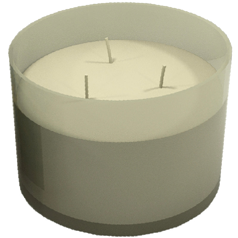 Vela perfumada Jaipur Apricot & Peony 3 mechas Roura