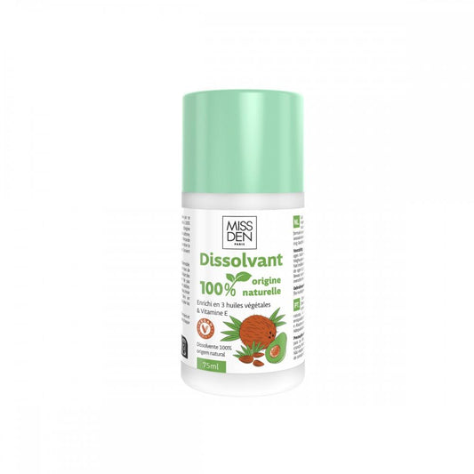 Quitaesmalte 100% origen natural, Miss Den Paris