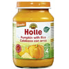 Tarrito ECO de calabaza y arroz +4 meses Holle, 190 g