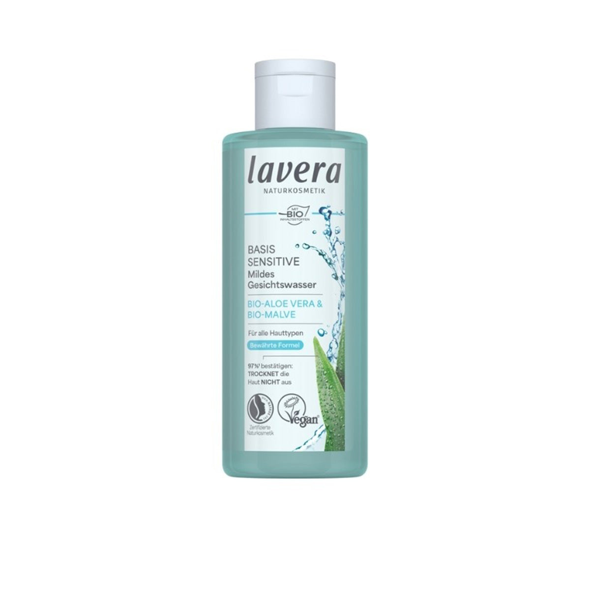 Tónico facial suave basis sensitive Lavera 200 ml
