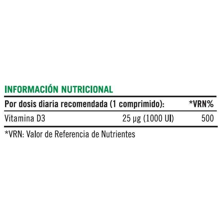 Vitamina D3 (1000UI) 100comp Nature's Bounty