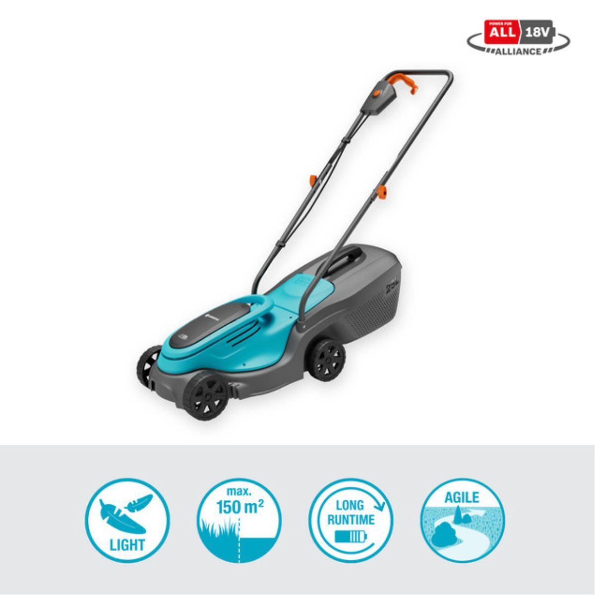 Set cortacésped de batería PowerMax 30/18V P4A Gardena