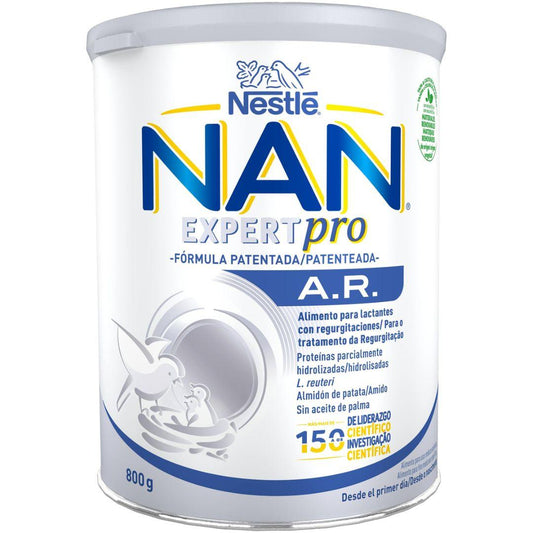 Nan Expertpro A.R. Alimento para lactantes con regurgitaciones Nestlé 800 g