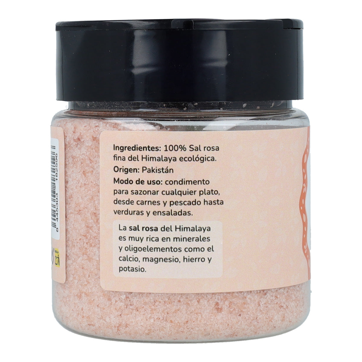 Sal rosa del Himalaya Fina Planeta Huerto 100g