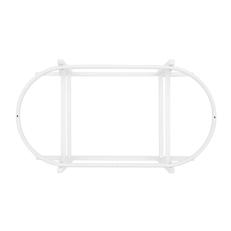 Portamoises Madera Balancín Liso Blanco Cambrass