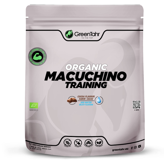 Macuchino training ECO sabor cacao Green Tahr 600g
